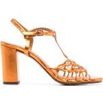 Orange Chie Mihara Sommer Sandaler med hæl Størrelse 39 til Damer på udsalg 