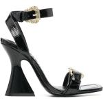 Versace Jeans Sommer Sandaler med hæl i Læder med rem Størrelse 41 til Damer på udsalg 