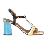 Chie Mihara Sommer Sandaler med hæl i Læder Hælhøjde 7 - 9 cm Størrelse 38.5 til Damer på udsalg 