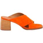 Orange Sessun Stiletter med firkantede skosnuder Størrelse 41 til Damer på udsalg 