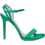 Grønne Albano Sommer Sandaler med hæl Stilethæle med rem Størrelse 41 til Damer på udsalg 
