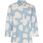 Hilba Pulloposti Tops Shirts Long-sleeved Blue Marimekko