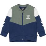 Hmlfinn Zip Jacket Sport Sweatshirts & Hoodies Sweatshirts Navy Hummel