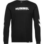 Sorte Hummel Legacy Langærmede t-shirts Størrelse XL 