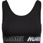 Sorte Hummel Sport Sports BH'er i Bomuld Størrelse XL til Damer 