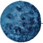 Blå Moderne gulvtæpper i Polyester 80 cm Ø