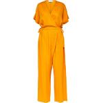 Orange Casual Selected Sommer Buksedragter Størrelse XL til Damer på udsalg 