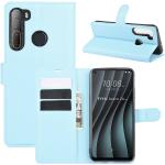 Blå Elegant Mobilpung HTC covers i Læder på udsalg 