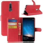 Røde Elegant Mobilpung Huawei Mate covers i Læder på udsalg 