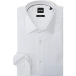 Hvide HUGO BOSS BOSS Langærmede skjorter i Bomuld Størrelse XL til Herrer 