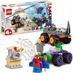 Hulk Vs Rhino Monster Truck Showdown Set Toys Lego Toys Lego Super Heroes Multi/patterned LEGO