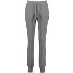 Hummel sweatpants Women’s Long in Black - Classic Bee Wo Glen Pants - Sweat Sports Trousers with Cotton - Jogging Trousers for Sport and Fitness Printed, Womens, 037210-2007-XS, Dark grey blend, XS