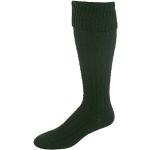 Hunting Knickerbockers Stockings Costume Knee Stockings 100% Wool - english green, UK 10/11