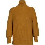 Brune Icebreaker Sweaters i Uld Størrelse XL til Damer på udsalg 