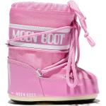 Pinke Moon Boot Icon Vinter Flade støvler Størrelse 22 Vandafvisende til Piger 