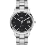 Iconic Link Automatic 40 S Black Accessories Watches Analog Watches Silver Daniel Wellington