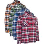 ID® Skovmandsskjorter i Bomuld Størrelse 3 XL til Herrer på udsalg 