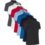 Hvide Elegant ID® Polo shirts i Jersey Størrelse XL til Damer 