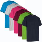 Sorte ID® Bæredygtige T-shirts med rund hals i Bomuld med Øko-Tex med rund udskæring Størrelse XL til Herrer på udsalg 