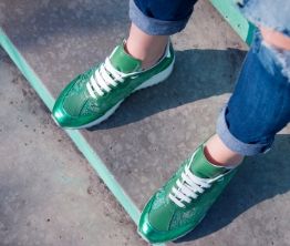 Grønne sneakers
