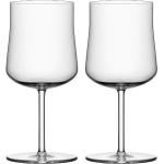 Informal Small Glass 28Cl 2-P Home Tableware Glass Wine Glass Nude Orrefors