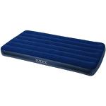 Intex Classic Downy Air Bed, Twin, 99 x 191 x 22 cm, Blue, blue