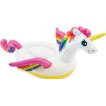 Intex Ride-On Enchanted Unicorn Toys Bath & Water Toys Water Toys Bath Rings & Bath Mattresses Multi/mønstret INTEX