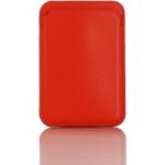 Røde Mobilpung iPhone Covers i Kunstlæder på udsalg 