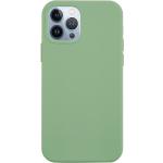 Mintgrønne Skandinaviske Soft case iPhone Covers i Silikone med Trådløs opladning på udsalg 