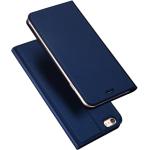 Blå Elegant iPhone 5/5S covers i Læder på udsalg 