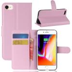 Pinke Elegant Mobilpung iPhone SE covers i Læder på udsalg 