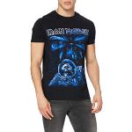 Rockoff Trade Herren Final Frontier Blue Album Spaceman T-Shirt, Schwarz, XXL