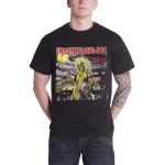 Iron Maiden Men's Killers Cover Short Sleeve T-Shirt, Black, XX-Large
