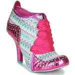 Pinke Irregular Choice Ankelstøvler Hælhøjde over 9 cm Størrelse 43 til Damer på udsalg 