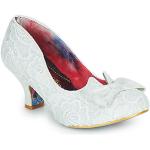 Hvide Irregular Choice Dazzle Razzle Højhælede sko Hælhøjde 5 - 7 cm Størrelse 36 til Damer på udsalg 