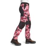 Pinke Outdoor bukser i Softshell Størrelse XL med Camouflage til Damer på udsalg 