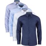 Langærmede skjorter i Bomuld Button down Med lange ærmer Størrelse XL til Herrer på udsalg 