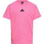 Pinke Sporty adidas Sportswear T-shirts Størrelse XL 