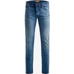 Blå 44 Bredde 32 Længde Jack & Jones Straight leg jeans i Bomuld Størrelse XL til Herrer på udsalg 