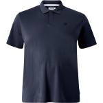 Mørkeblå Jack & Jones Kortærmede polo shirts i Bomuld med korte ærmer Størrelse XL til Herrer 