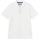 Hvide Jack & Jones Kortærmede polo shirts til børn i Bomuld Størrelse 128 