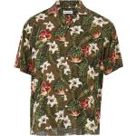 Jack & Jones Kortærmede skjorter med korte ærmer Størrelse XL med Blomstermønster til Herrer på udsalg 