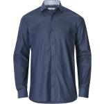 Blå Jack & Jones Langærmede skjorter i Bomuld Med lange ærmer Størrelse XL til Herrer på udsalg 