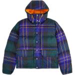 Blå Vandtætte The North Face Bæredygtige Dunjakker & Dunfrakker i Polyester Størrelse XL med hætte til Herrer 