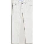 Hvide Jacob Cohen Slim jeans i Bomuld Størrelse XL med Stretch til Herrer 