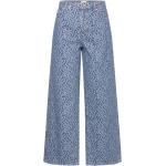 Blå Ganni Relaxed fit jeans Størrelse XL 