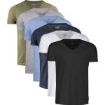 JAMES HARVEST Bæredygtige Sommer T-shirts i Bomuld med Øko-Tex med V-udskæring Størrelse XL til Herrer på udsalg 