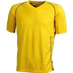 James & Nicholson JN 386 K Children's Team Shirt XS S M L XL XXL, Yellow