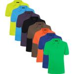 Lime Klassiske James & Nicholson Bæredygtige Polo shirts i Bomuld med Øko-Tex Størrelse XL til Herrer 