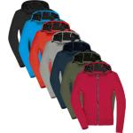 Vandtætte James & Nicholson Bæredygtige Softshell jakker i Softshell med Øko-Tex Størrelse XL med hætte med Camouflage til Herrer 